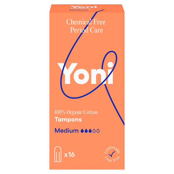 Yoni Tampons Mittel aus Biobaumwolle