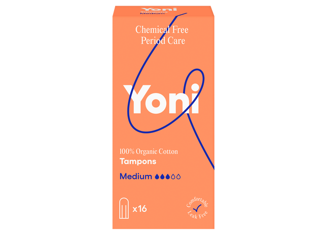 Yoni-Tampons Medium aus Bio-Baumwolle