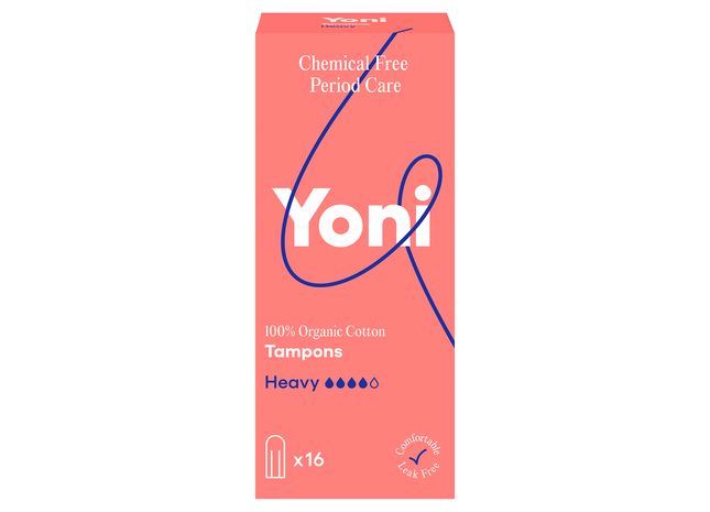 Schwere Yoni-Tampons aus Bio-Baumwolle