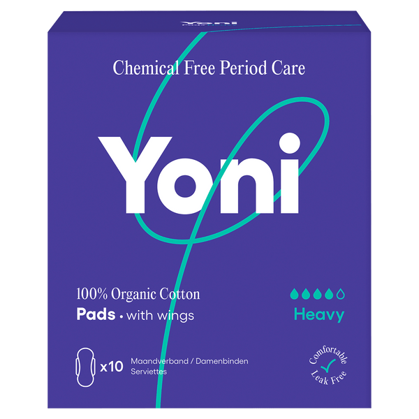 Yoni Heavy Organic Cotton Sanitary Pads