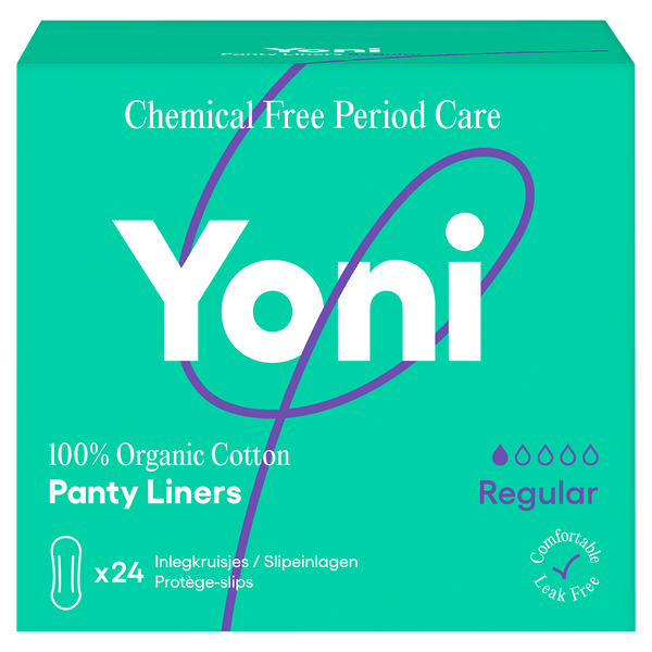 Yoni Organic Cotton Panty Liners Medium