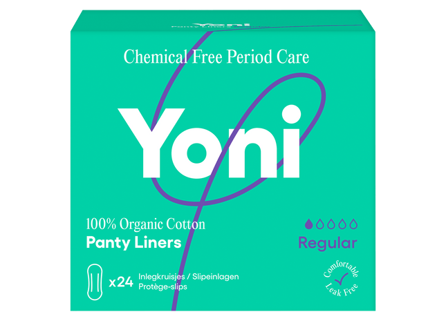 Yoni-Slipeinlagen aus Bio-Baumwolle mittel