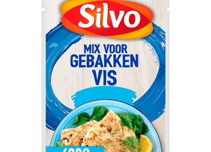 Silvo Mix gebakken vis zonder toegev. zout  Dutchshopper