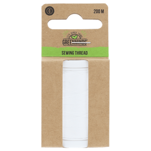 Greenminds Garen Polyester Wit 200m