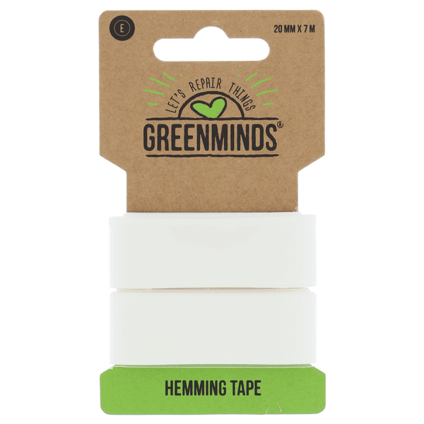 Greenminds Zoom Band Iron-On Tape White 20mm 7m