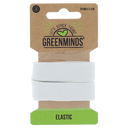 Greenminds Elastiek Wit 20mm 2,4mtr