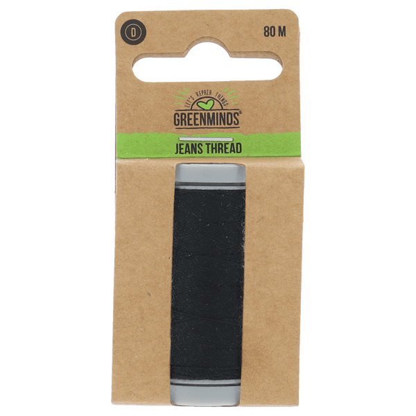 Greenminds Jeansgaren Zwart 80mtr