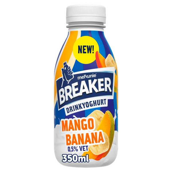 Melkunie Breaker mango banaan Drinkyoghurt