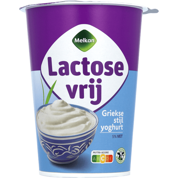 Melkan Greek yogurt 5% lactose-free