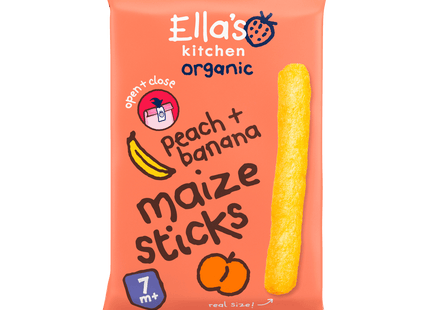 Ella's Kitchen 7+ Maize sticks Peach Banana  Dutchshopper