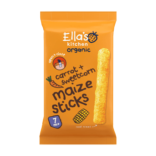 Ella's Kitchen 7+ Maize sticks Carrot Sweetcorn