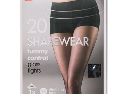 tummy control panty 20 denier black