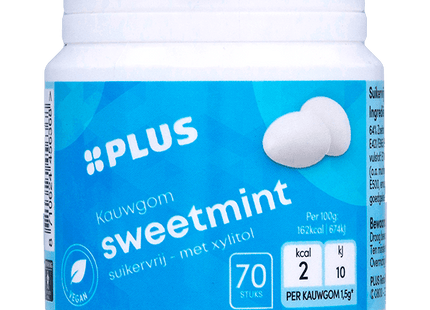 Chewing gum sweetmint
