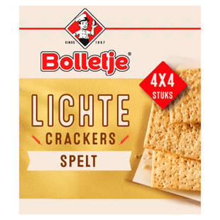 Bolletje Lichte crackers spelt