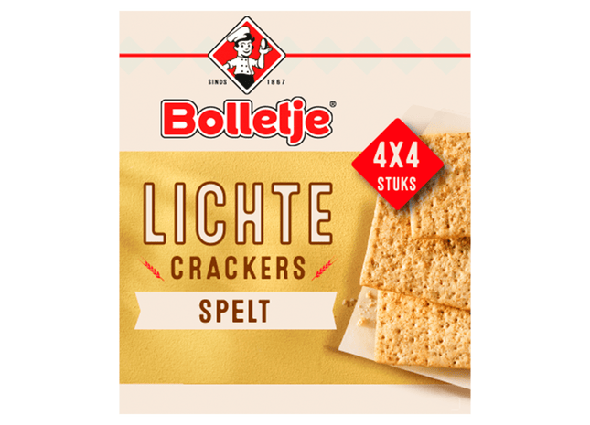 Bolletje Lichte crackers spelt
