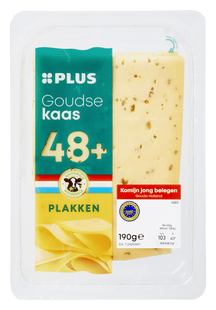 Goudse jong belegen komijn plakken