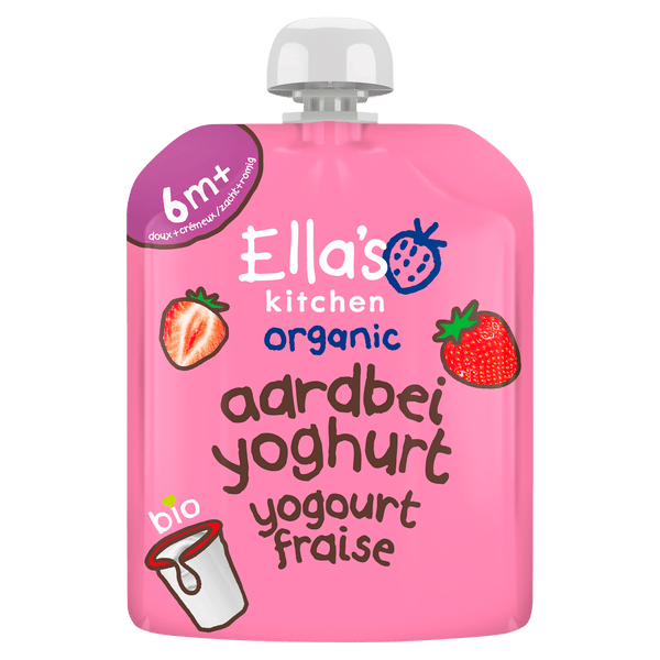 Ella's Kitchen 6+ Strawberry yogurt Greek style