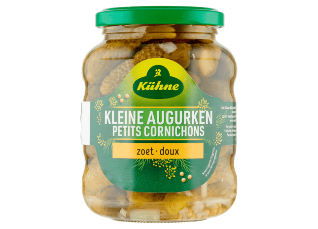 Kuhne Kleine augurken zoet