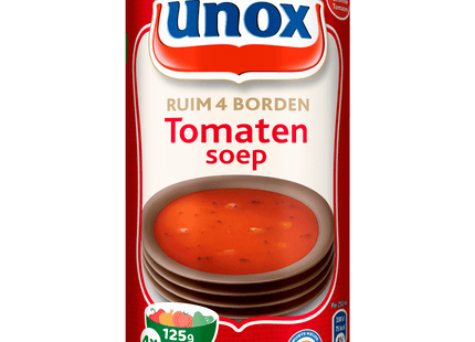 Unox Soup 4 bowls of tomato