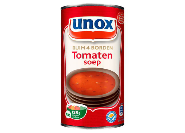 Unox Soep 4 kommen tomaat