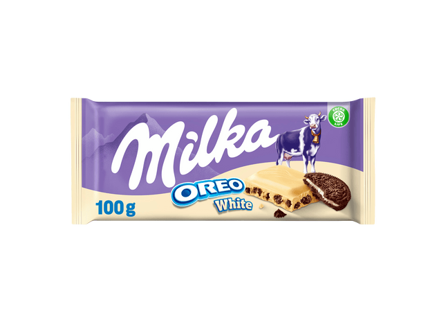 Milka Chocoladereep Oreo Wit