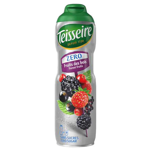Teisseire Syrup forest fruits zero