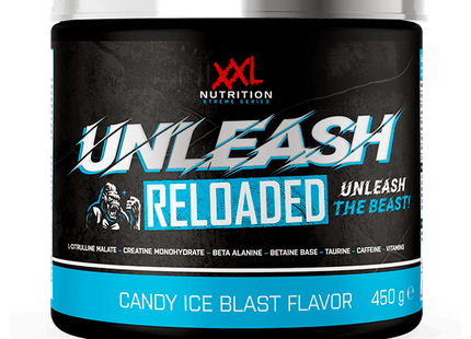 XXL Nutrition Unleased reloaded candy ice blast