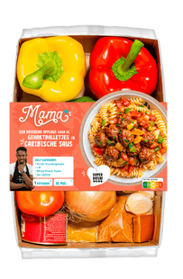 Mama's Maaltijden Verspakket Pasta met Caribisch gehakt
