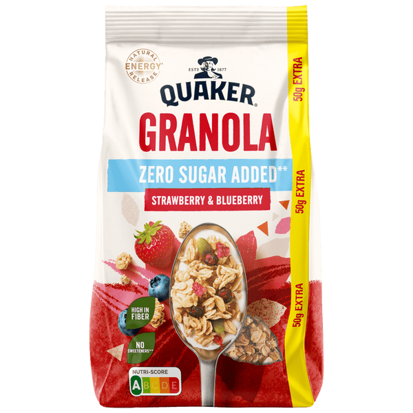Quaker Granola Erdbeere Blaubeere