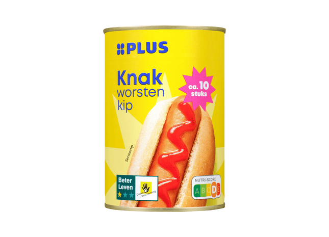 Knakworsten kip