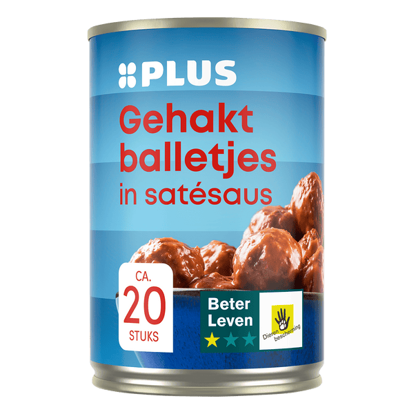 Gehaktballetjes in satésaus