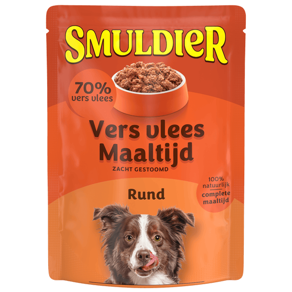 Smuldier vers vlees maaltijd rund