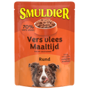 Smuldier vers vlees maaltijd rund