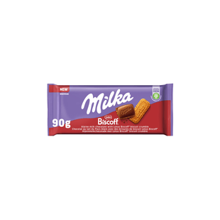 Milka Chocoladereep Biscoff