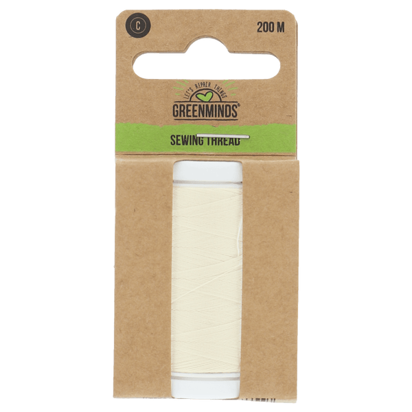 Greenminds Garen Polyester Ecru 200mtr