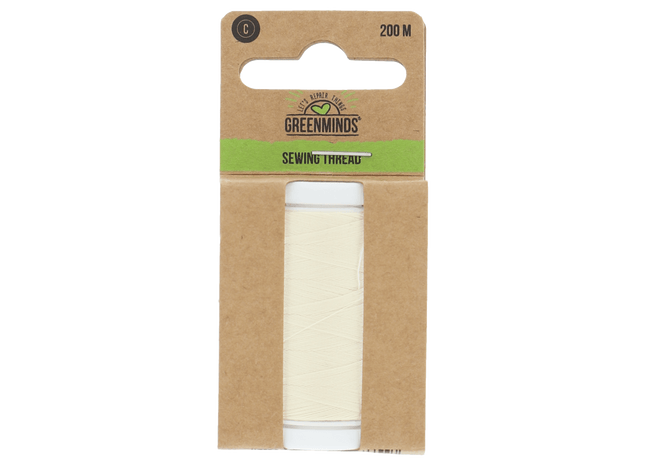 Greenminds Garen Polyester Ecru 200mtr