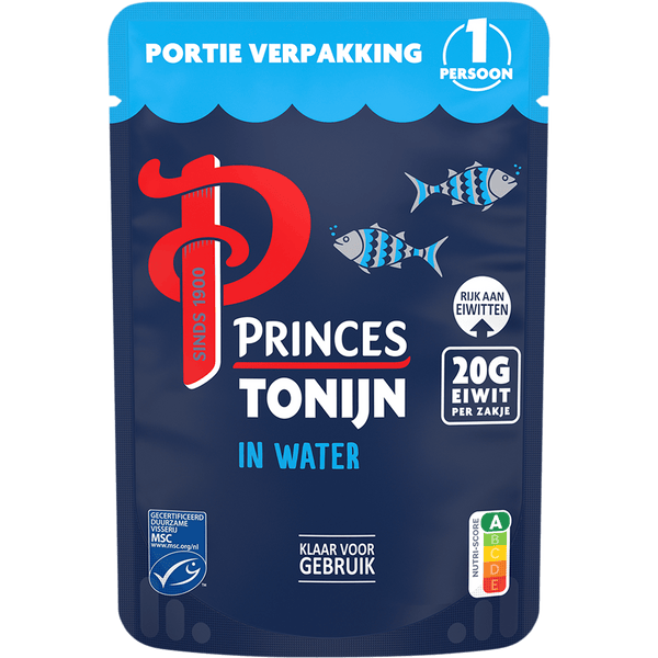 Princes Tonijn in water pouch