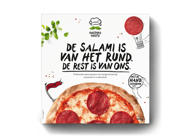 Gustavo Gusto Pizza Salame Classic