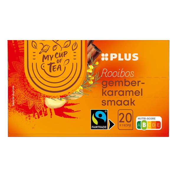 Rooibos-Tee Ingwer Packung 1.5g