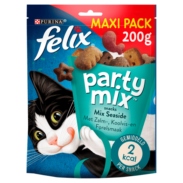Felix Party Mix Seaside Katzenleckerlis Lachs