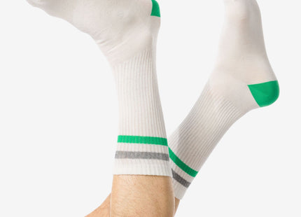 men's socks with cotton sporty white