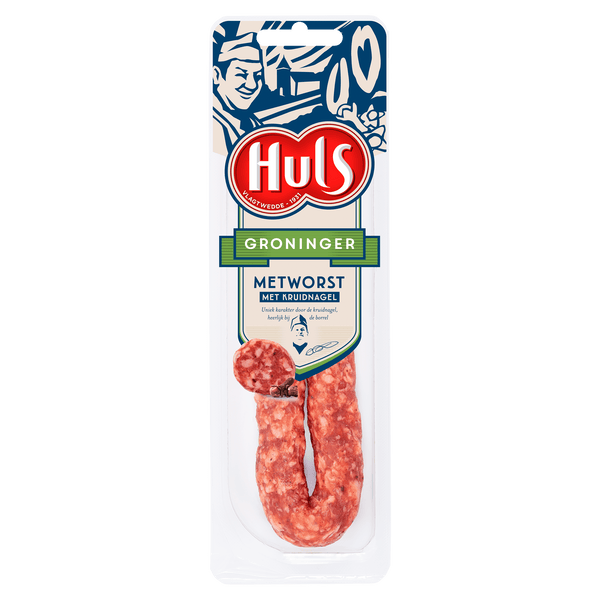 Huls Groninger metworst