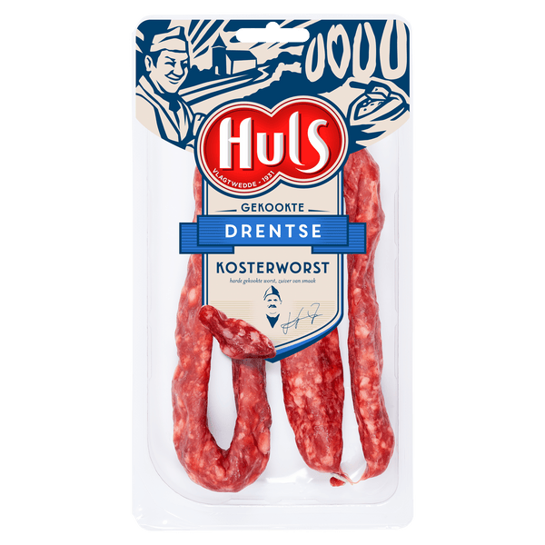 Huls Cooked Drenthe Churchwarden Sausage