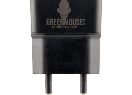 GreenMouse USB charger 1A black