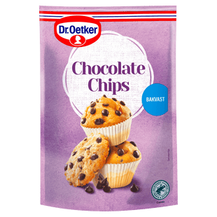 Dr. Oetker Chocolate chips taart versiering