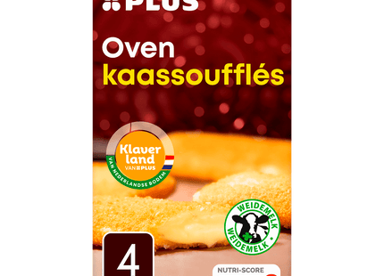 Oven cheese soufflés with Klaverland cheese