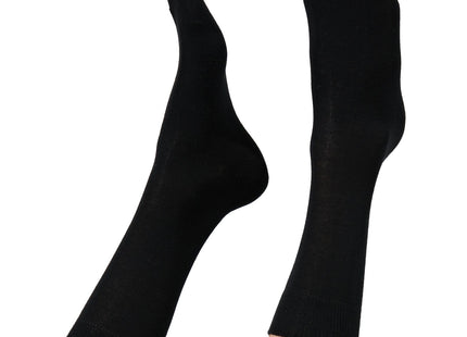 men's socks organic cotton - 3 pairs black