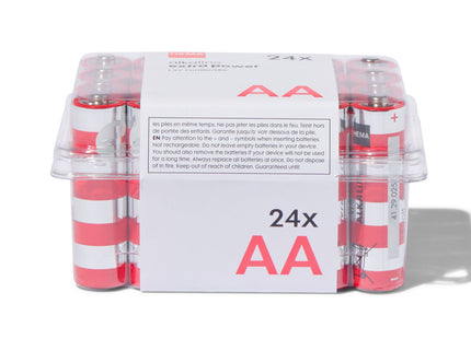 AA alkaline extra power batterijen - 24 stuks