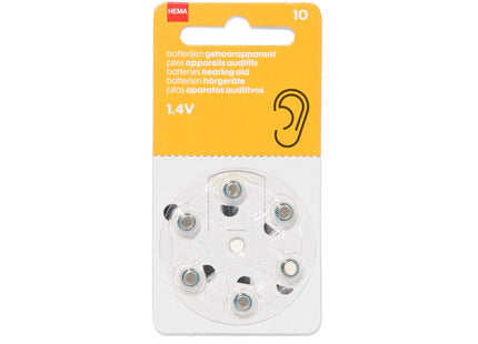 hearing aid batteries 10