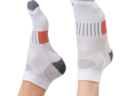 men's sports socks - 2 pairs white